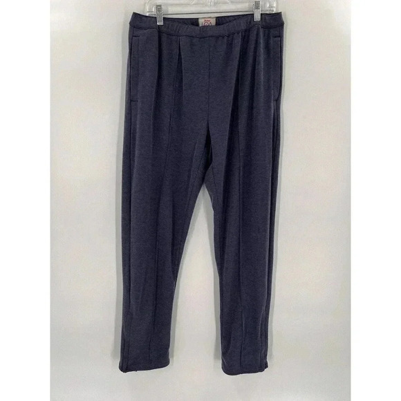 RAIL RIDERS LOVE OF ADVENTURE RECYCLED POLYESTER BLUE JOGGERS ZIP ANKLES MEDIUM - Picture 5 of 10